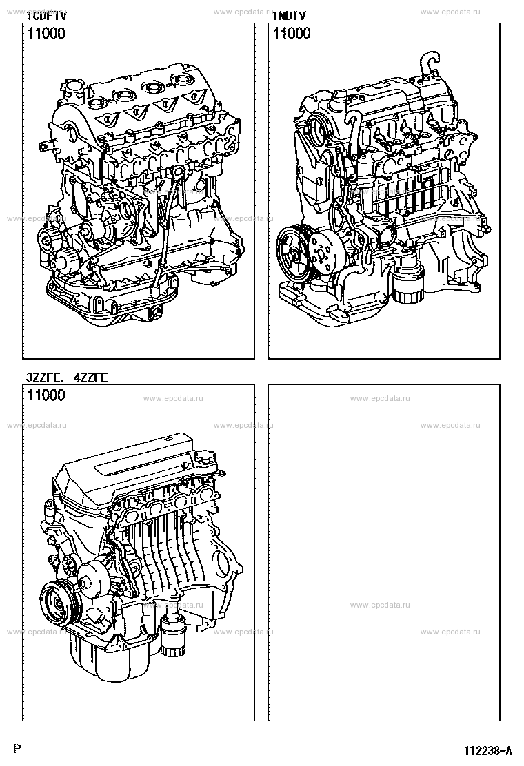 PARTIAL ENGINE ASSEMBLY