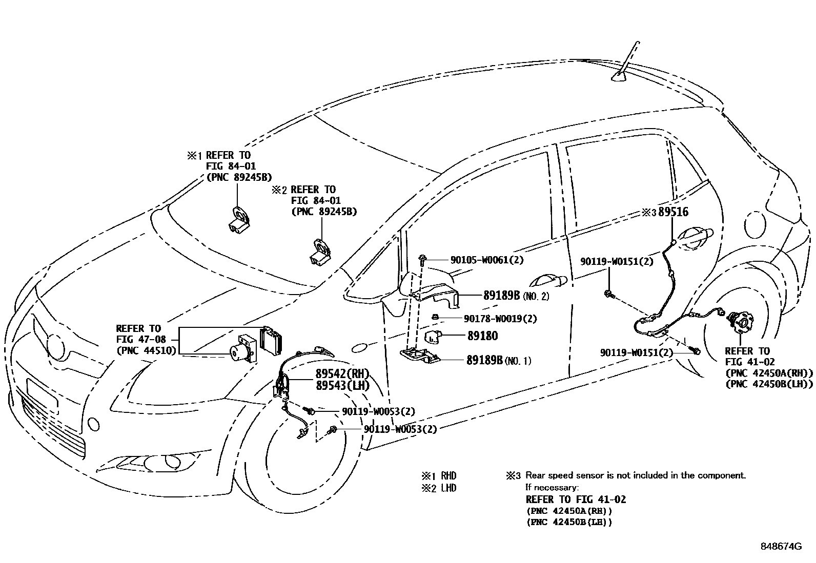 ABS и VCS на Toyota Auris ADE157L - Автозапчасти - Амаяма (Amayama)