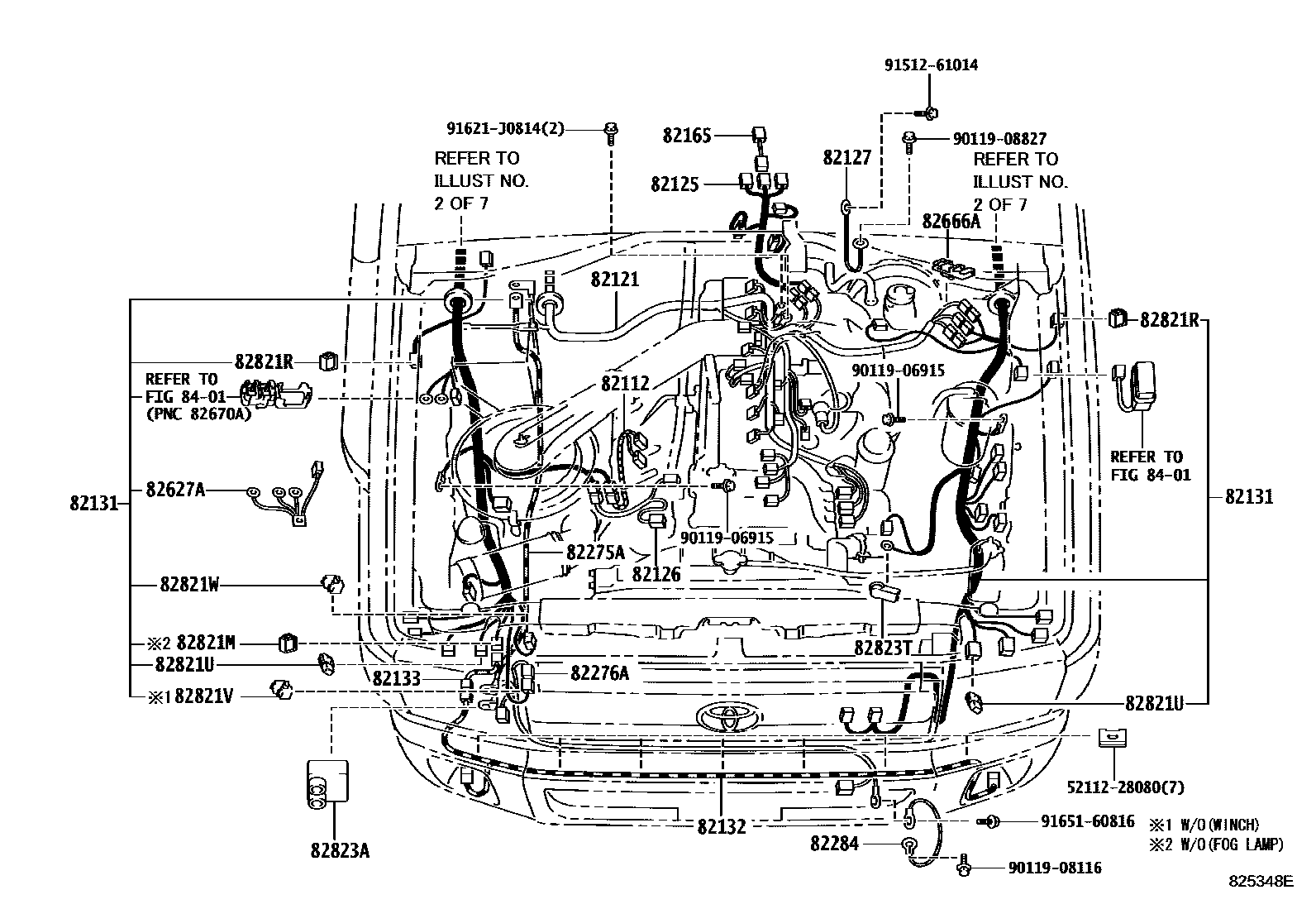 chirinページ Wiring & clamp for Toyota Land Cruiser FZJ71L-RJMNK, 01.2007