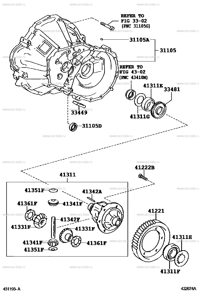 Front Axle Housing And Differential For Toyota Corolla Axio E160 2