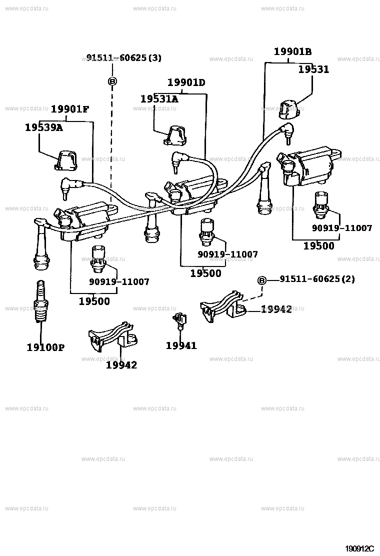 Запчасти марк 2 100