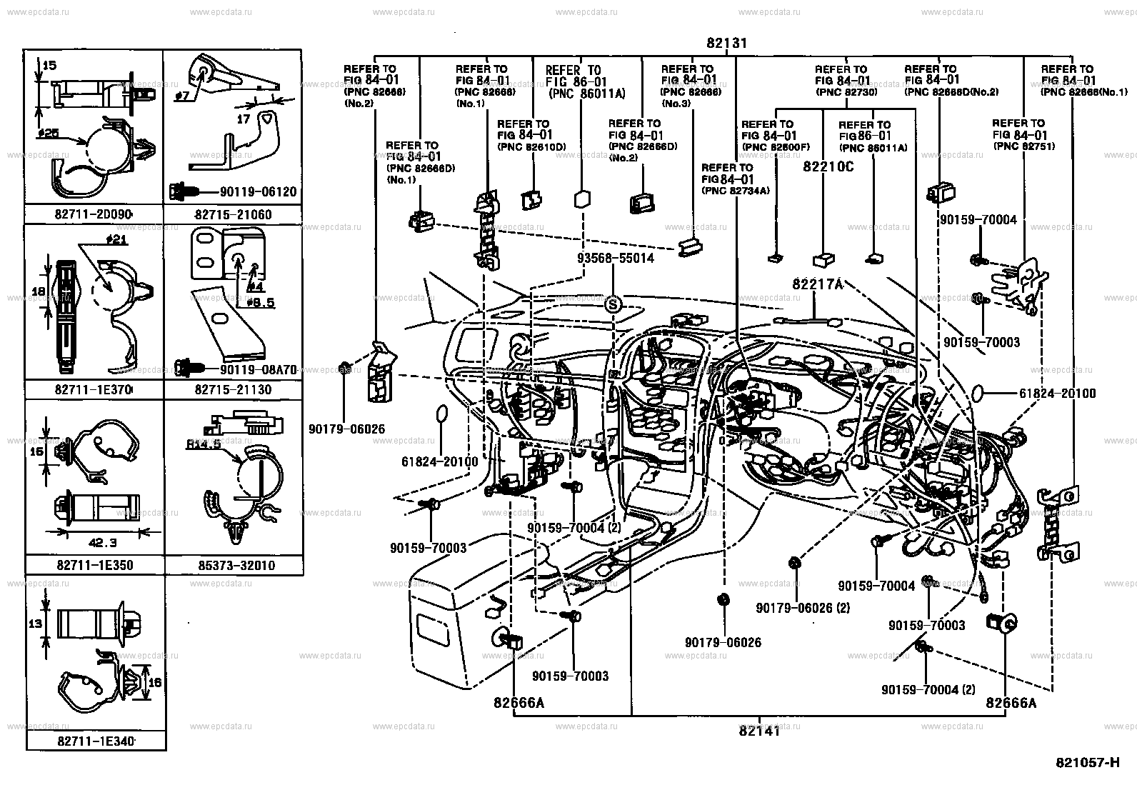 Схема toyota caldina