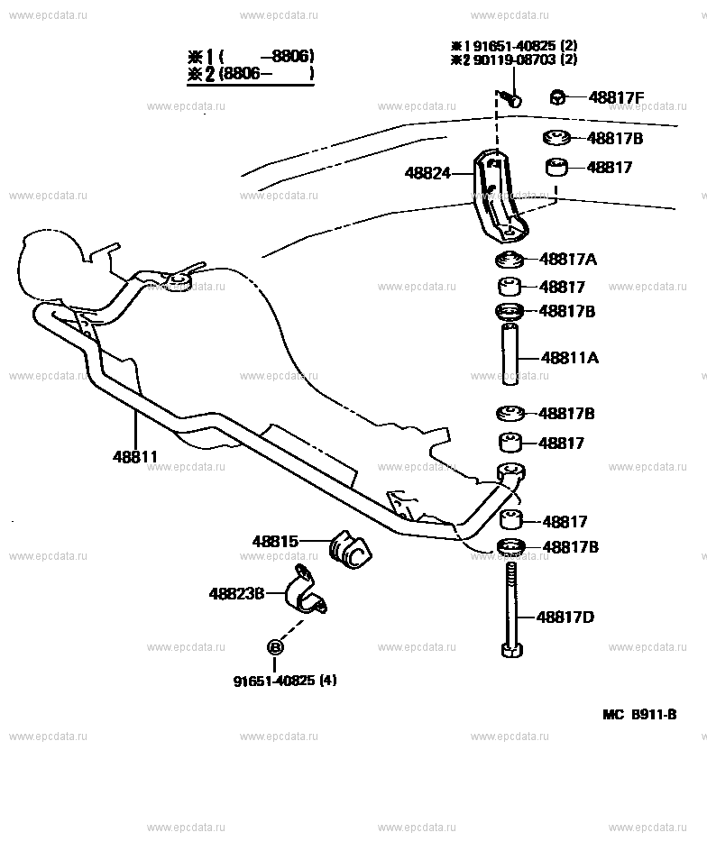 Передняя пружина и амортизатор для Toyota Land Cruiser 70, 8