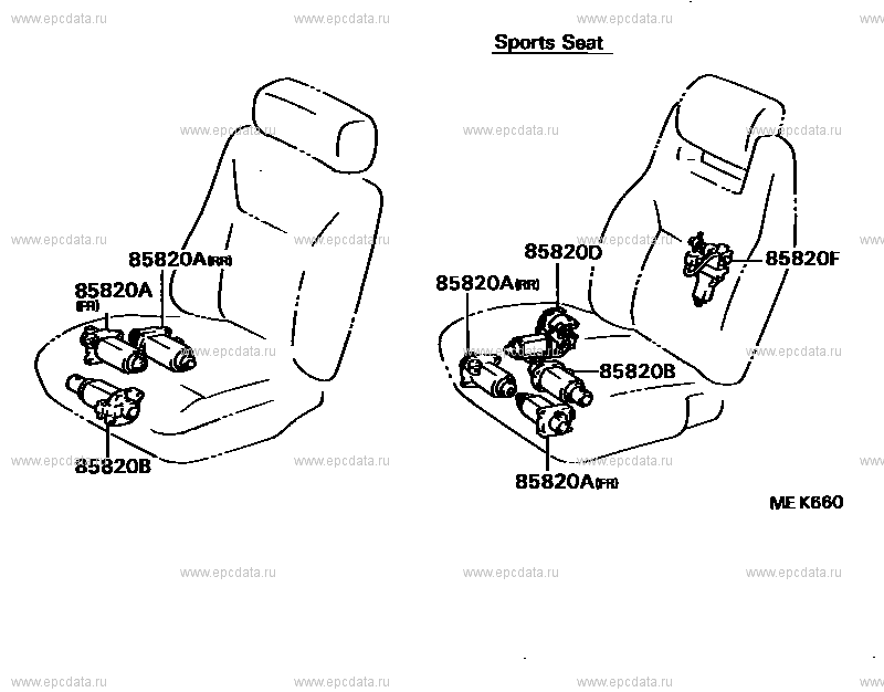 SEAT MOTOR & SEAT HEATER