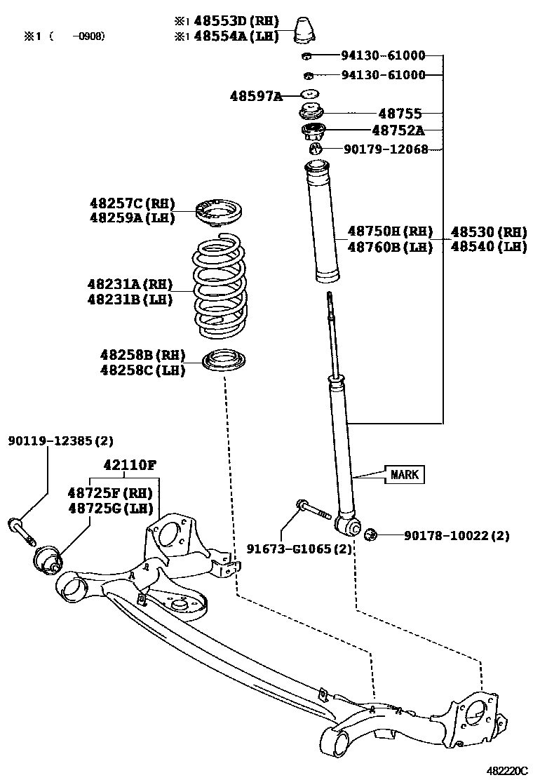 48259a Toyota Good Quality 