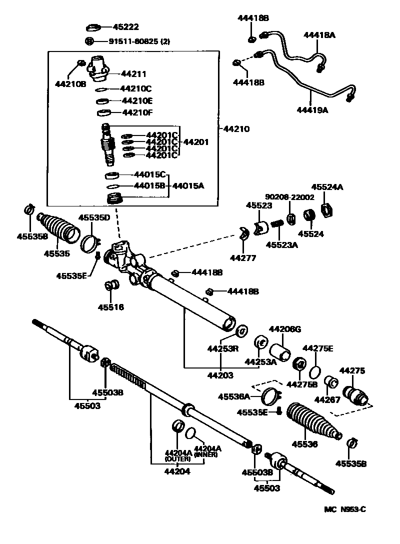 Рейка марк 2 90