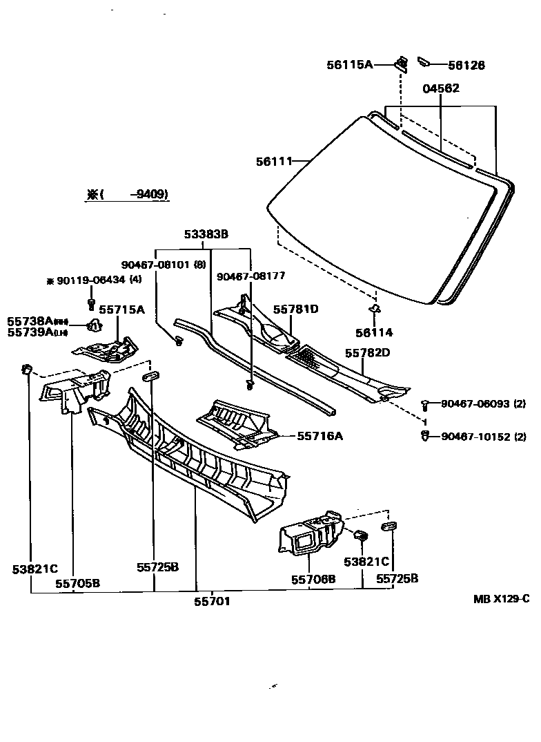 Купить Стекло На Марк 2 90