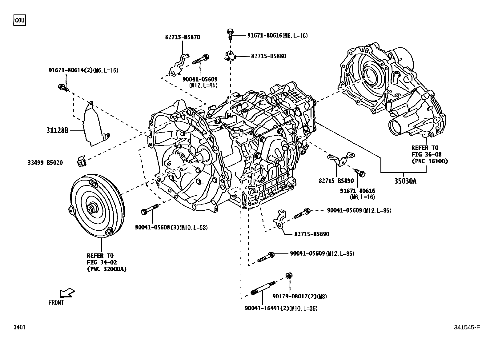 Transaxle assy(cvt) for Toyota Pixis Van S710M-ZBGF, 12.2021