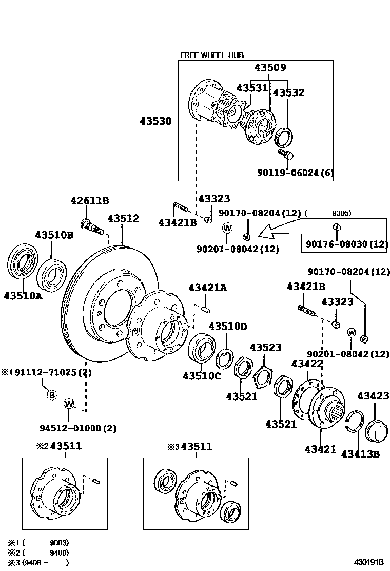 Передняя ступица тлк 100 схема